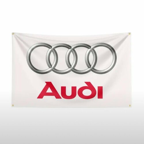 Флаг плакат баннер JDM Audi Ауди