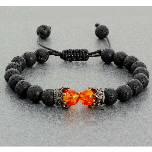 фото Браслет, металл, черный нет бренда