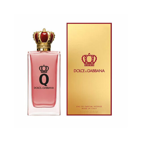 Парфюмерная вода Dolce & Gabbana Q by Dolce & Gabbana Eau de Parfum Intense 100 мл. yeni̇ ürün erkek mor armür dokumalı noktalı mendilli ince kravat 6 cm