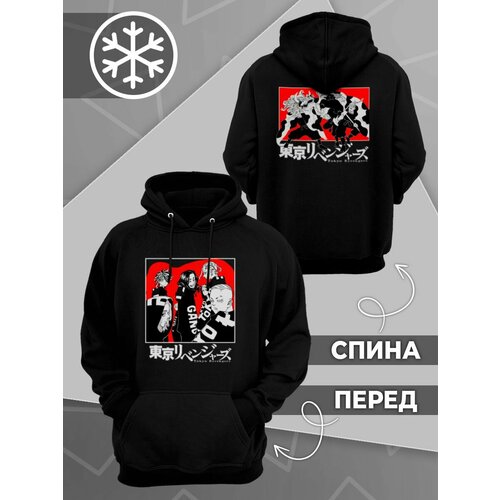 фото Худи , размер l (48-50), черный printech