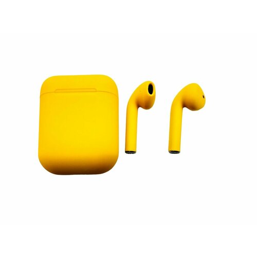 беспроводные наушники i12 pro белые Беспроводные наушники i12 / TWS Bluetooth желтый