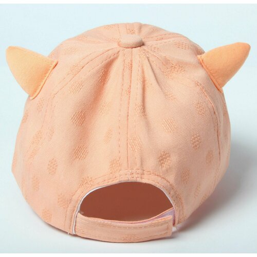 фото Бейсболка , размер 48-50, оранжевый нет бренда