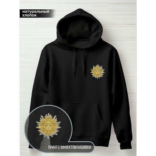 фото Худи hypnotica, размер m, черный