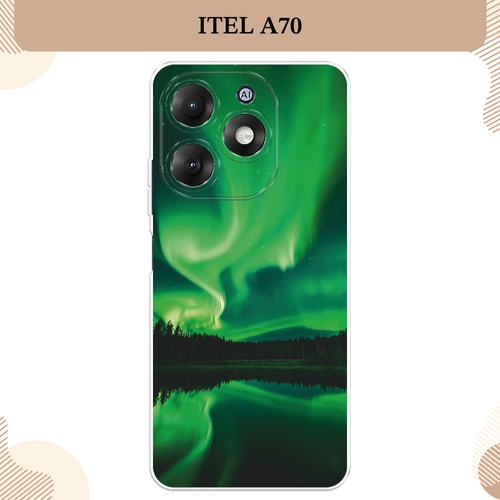 Силиконовый чехол Ночные пейзажи 7 на Itel A70 / Ител А70