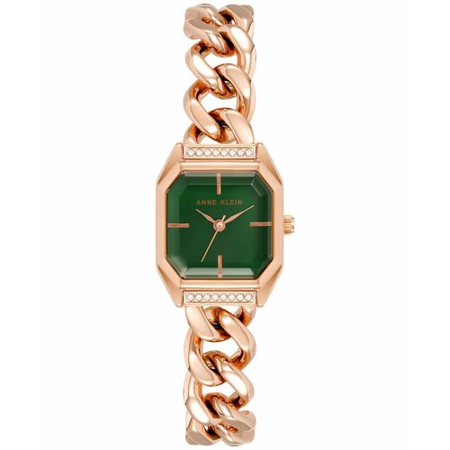 фото Наручные часы anne klein, золотой, зеленый