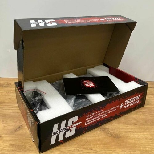 Усилитель 1-канальный 1600Вт класс D 1 шт KICX HeadShot 1600 Товар уцененный 1621700₽