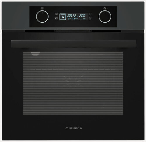 Изображение товара Электрический духовой шкаф Maunfeld AEOH6062G1 59 см, 60 л гриль конвекция, графит