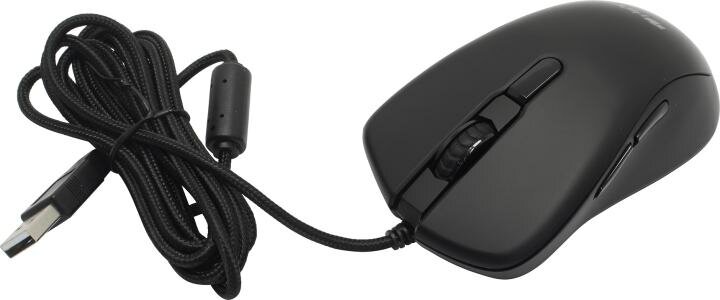 Мышь HIPER Cobra, игровая, оптическая, проводная, USB, черный [gmus-4000] - фото №20