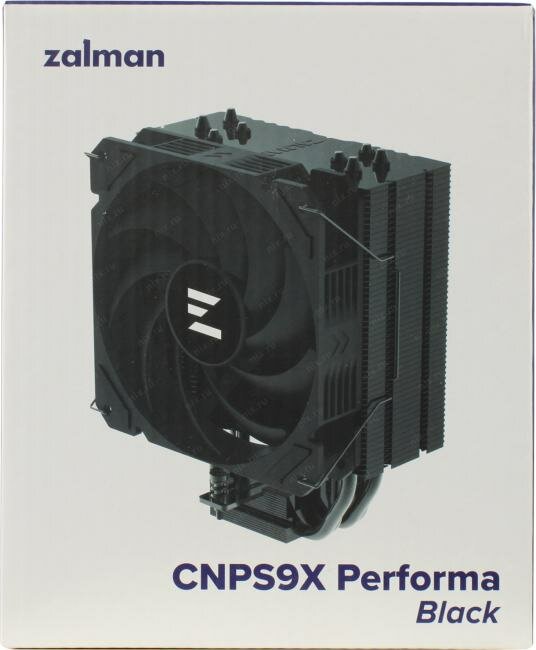 Кулер для процессора ZALMAN CNPS9X PERFORMA BLACK, 120mm FAN, 4 HEAT PIPES, 4-PIN PWM, 700-1800 RPM, 28DBA MAX, HYDRO BEARING, FULL SOCKET SUPPORT (CNPS9X PERFORMA BLACK) - фото №15