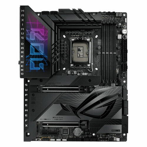 Материнская плата ASUS ROG MAXIMUS Z790 DARK HERO 90MB1F90-M0EAY0 материнская плата asus prime z790m plus soc 1700 intel z790 4xddr5 matx ac 97 8ch 7 1 gblan 10044