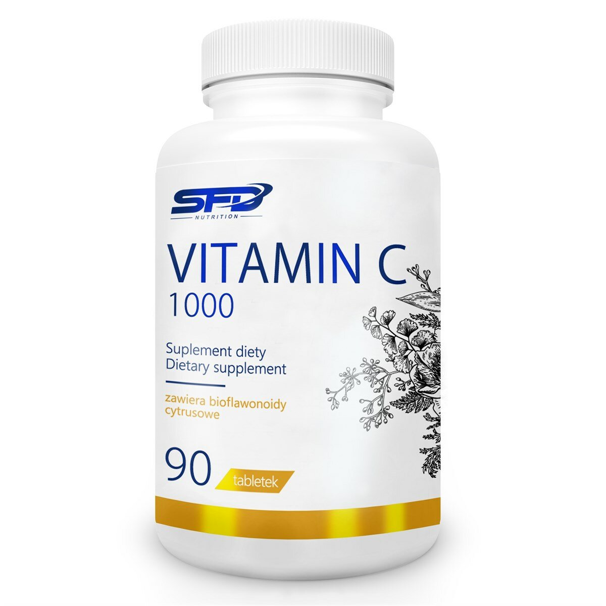 Vitamin C 1000+Bioflavonoids, 90 капсул