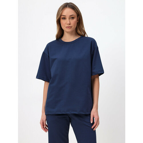 фото Футболка mom №1, размер xl, синий