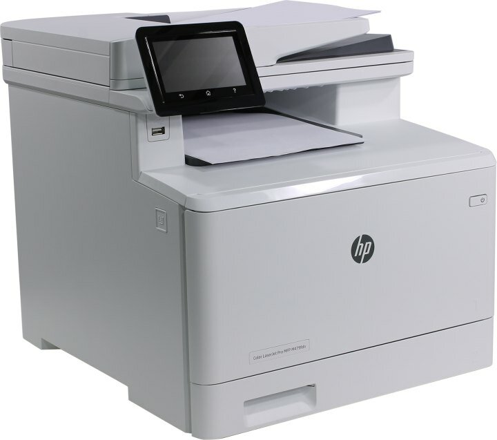 МФУ лазерный HP Color LaserJet Pro M479fdn, A4, цветной, лазерный, белый [w1a79a] - фото №20