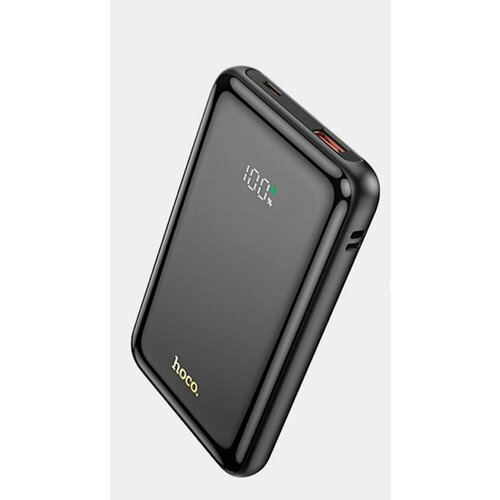 Внешний аккумулятор Hoco Q21 Great 22.5WPD20W 10000mAh черный внешний аккумулятор nrg turbo v2 60000 mah 22 5 вт qc pd afc fcp scp mtk pe чёрный с дисплеем deppa крафт черный deppa 33642 oz