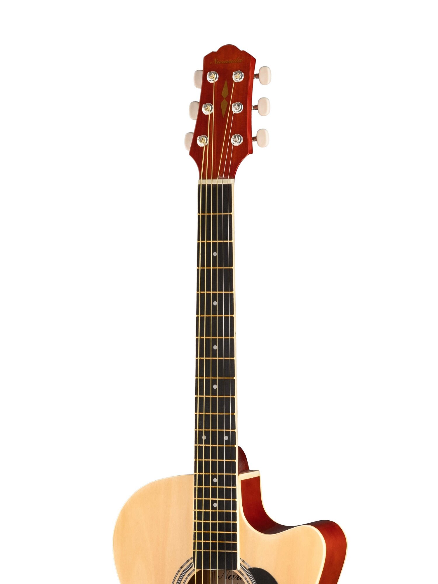 CAG110CNA Акустическая гитара с вырезом 38" Naranda