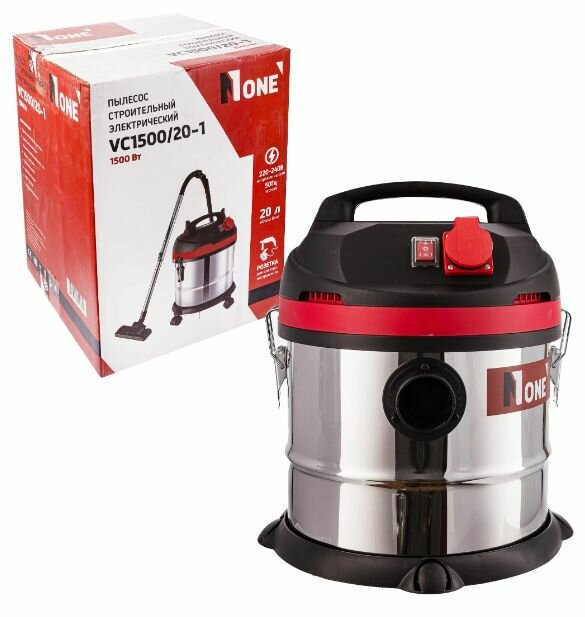 фото Пылесос №1 NUMBER ONE VC1500/20-1 (1500Вт, объем бака 20л, шланг 32 мм)