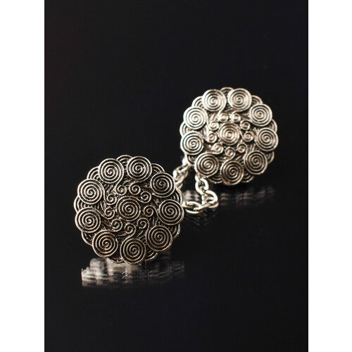 Зажим для кардигана БлагоДарина 1 шт серебряный 930₽