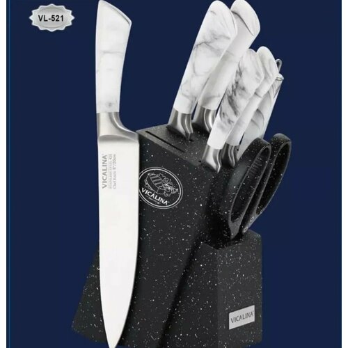 Набор кухонных ножей 8шт нержавеющая сталь 450000₽