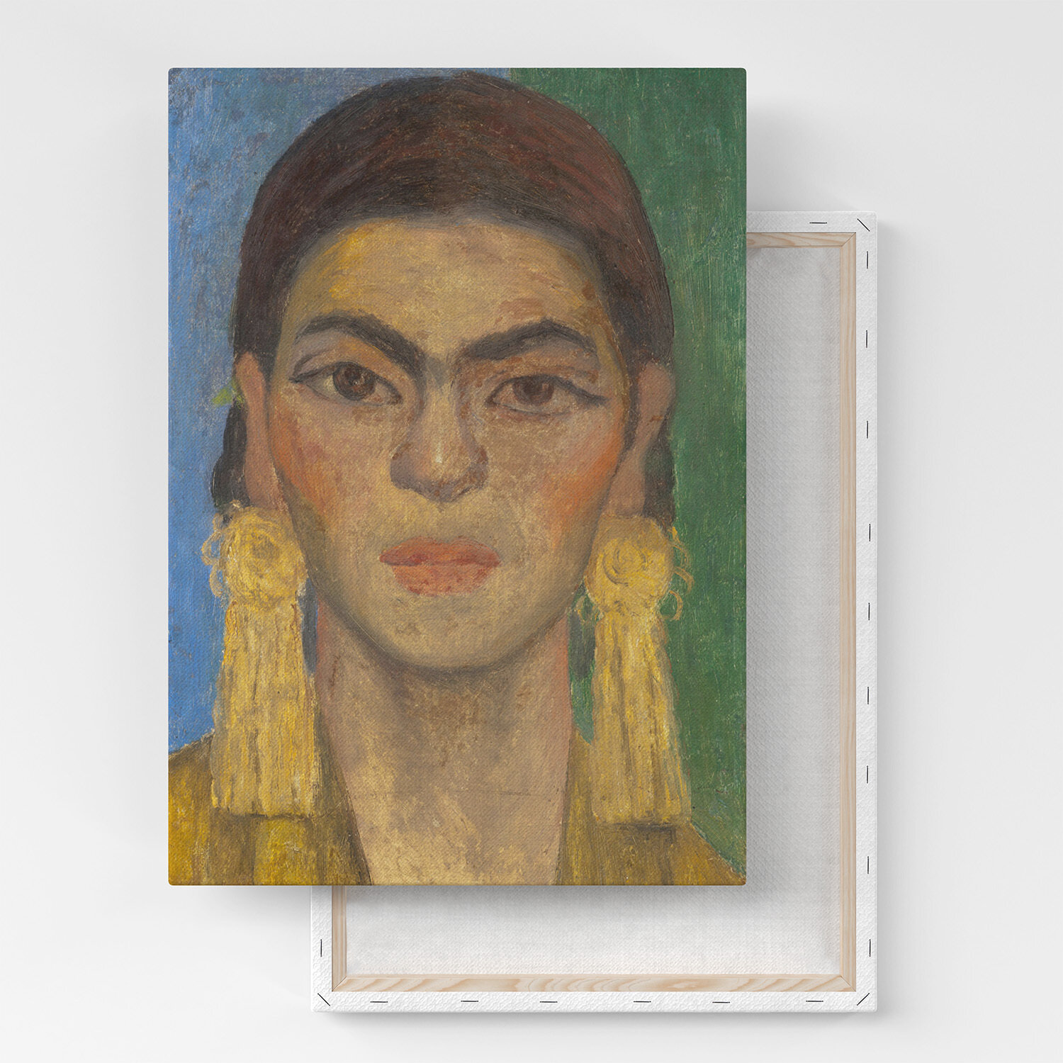 Картина на холсте, репродукция / Диего Ривера - Portrait of Frida Kahlo / Размер 30 x 40 см