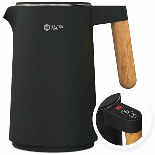 Электрический чайник Balter Home WK-08-BL 2200 Вт черный 1600000₽