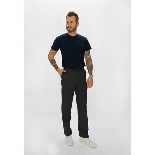 Брюки  , размер 176-128-122, серый