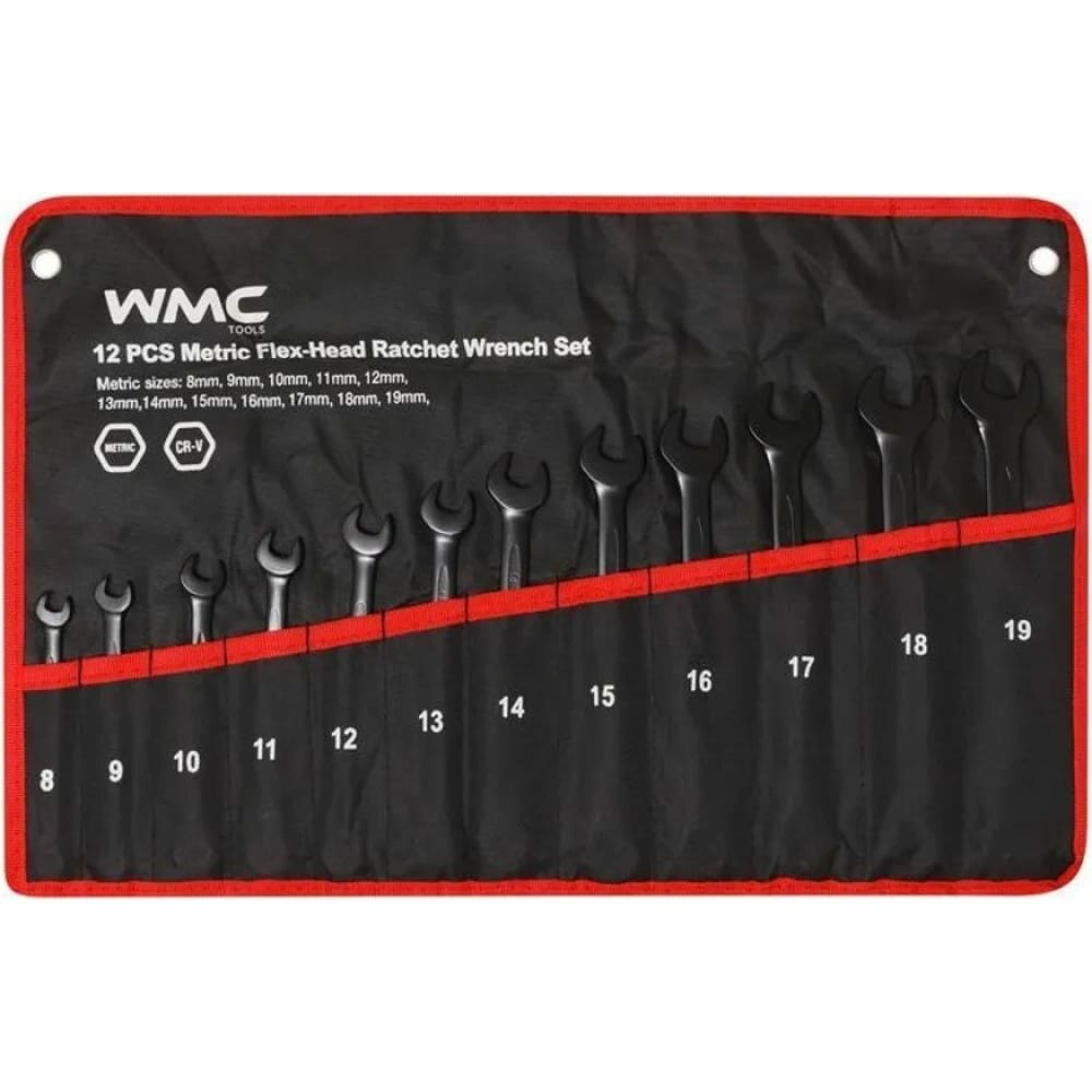 Набор комбинированных ключей WMC TOOLS WMC-3012