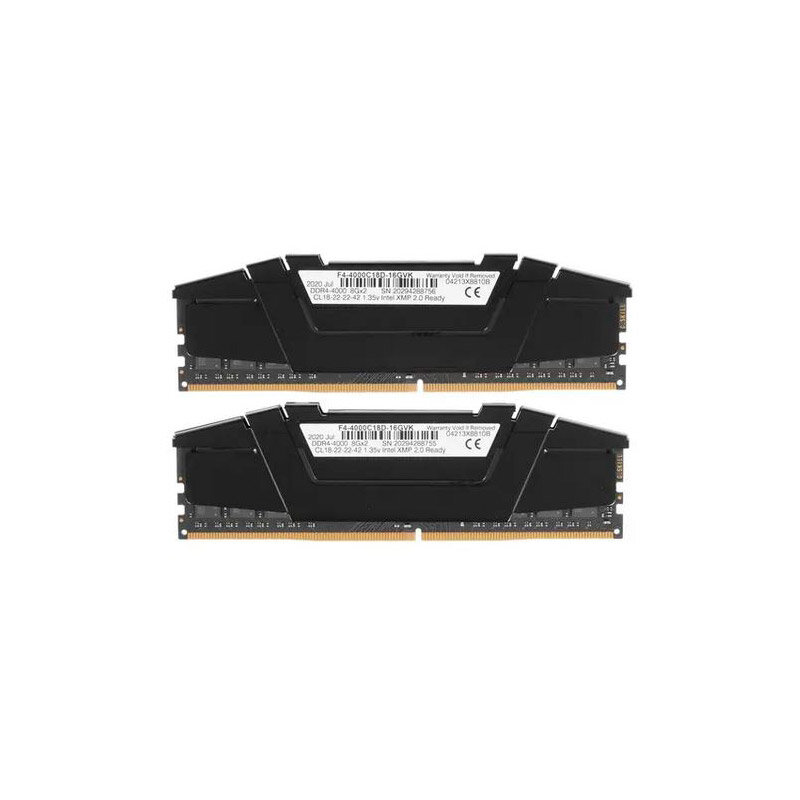 Модуль памяти DDR4 16GB (2*8GB) G.Skill 4000MHz CL18 1.35V CLASSIC BLACK - фото №7