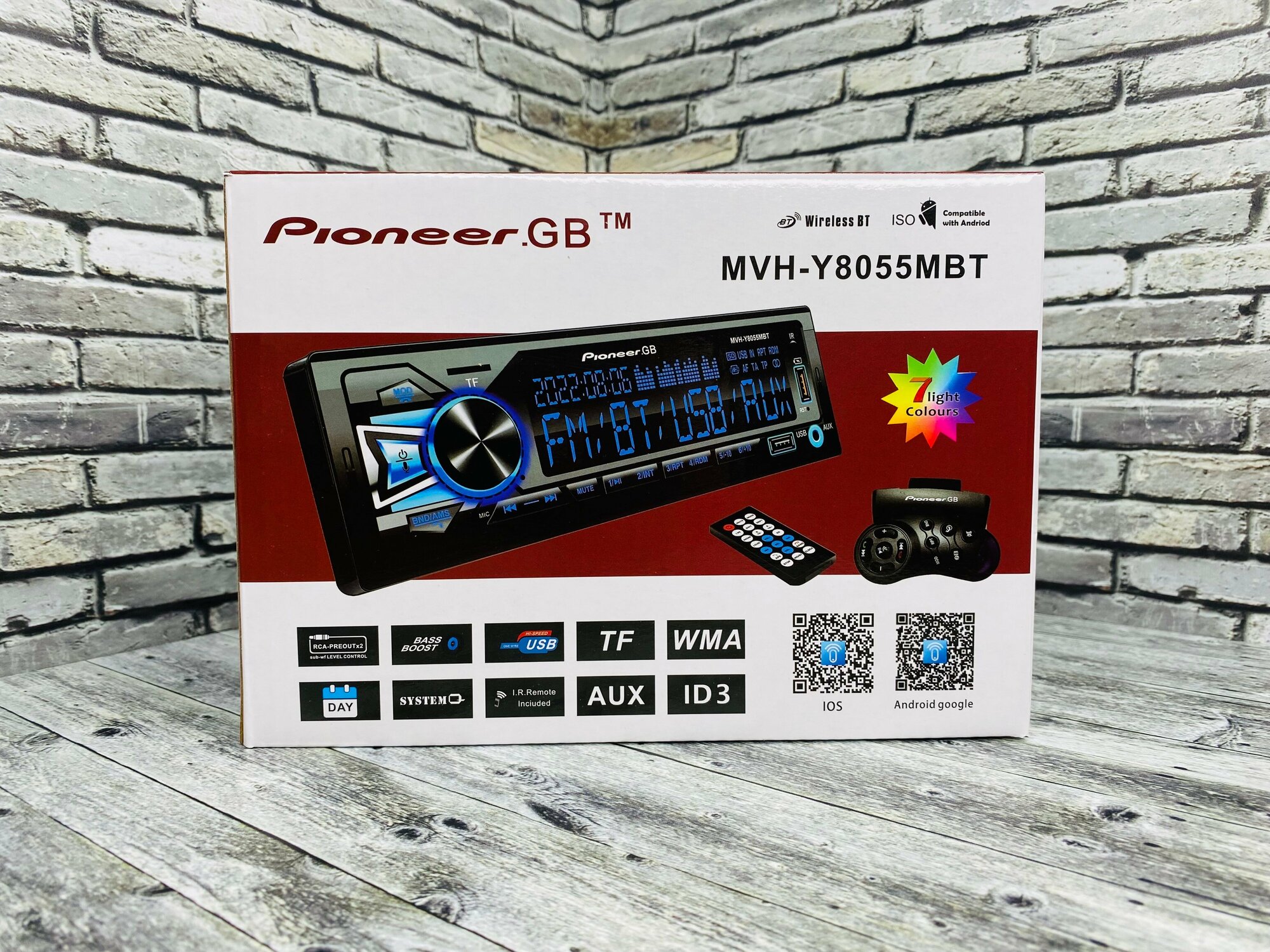 фото Магнитола для автомобиля автомагнитола 1 DIN Bluetooth