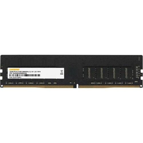 Оперативная память DIGMA DGMAD42666032S DDR4 - 32ГБ 2666