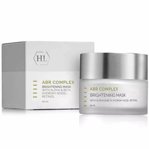 фото Маска для лица holy land abr complex alpha-beta and retinol brightening mask осветляющая, 50 мл