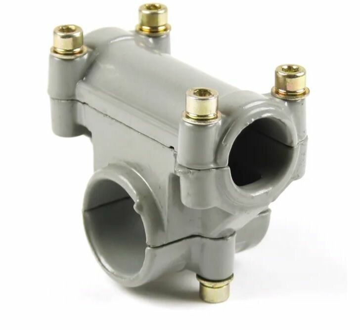 фото Кронштейн крепления руля для мотокос 26 мм (комплект) Huter, Carver, Champion