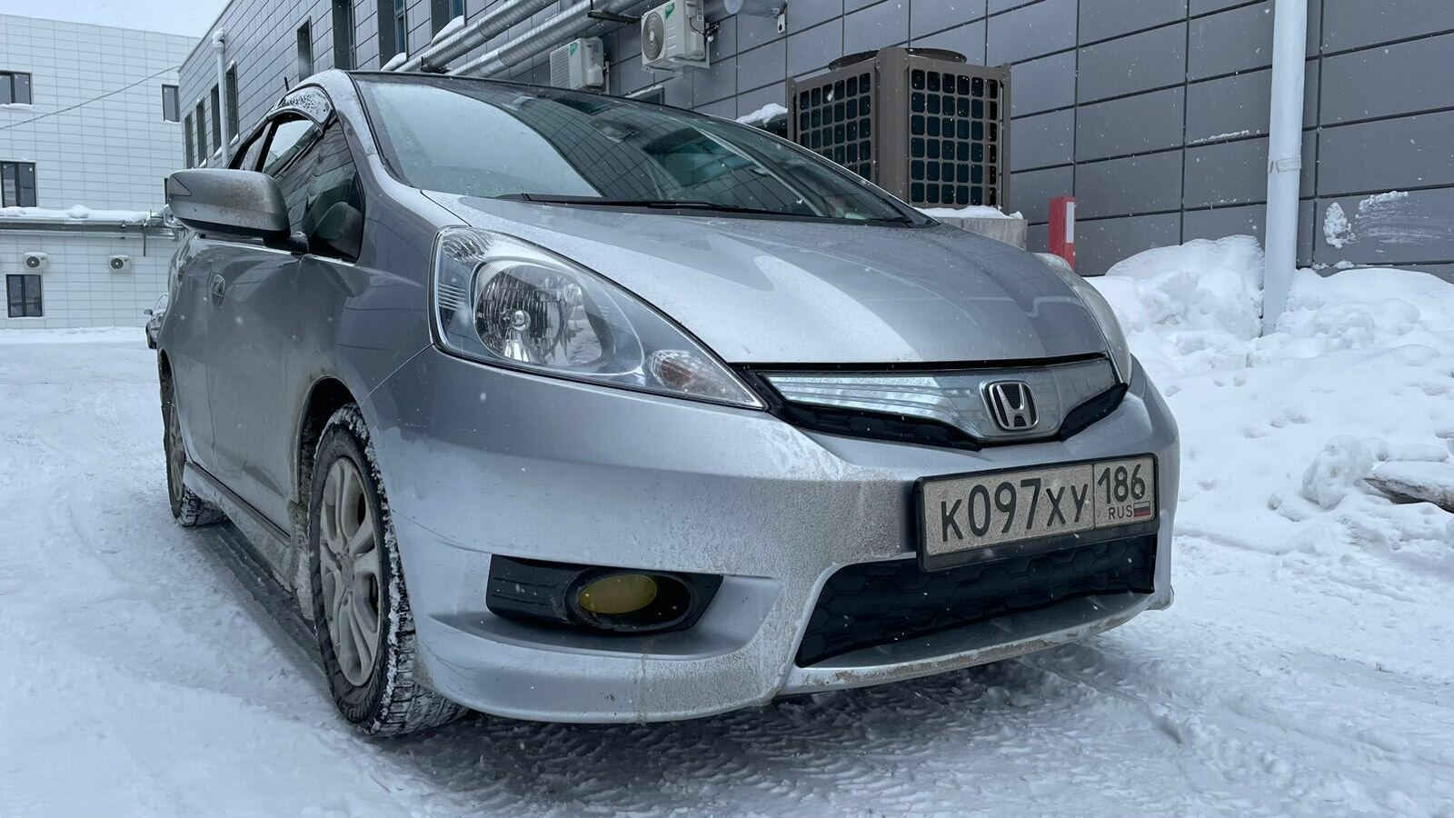 Утеплитель радиатора и бампера для Honda Fit Shuttle 2011 -2013 I (Комплект 3 детали)