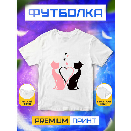 фото Футболка, размер s, белый без бренда