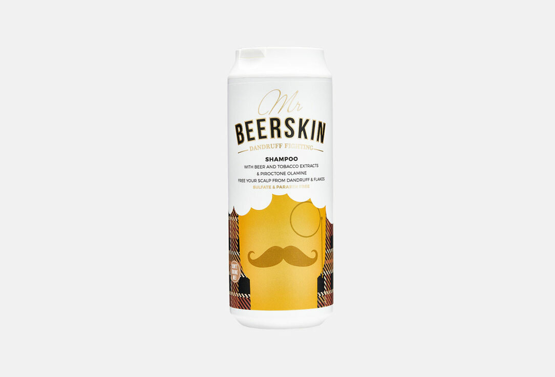 Шампунь против перхоти BEERSKIN, Dandruff fighting 440мл