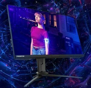 Монитор 28" Acer UM.PX0EE.007 3840x2160, IPS, 16:9, 152Hz, 1ms, 178°/178°, 400 cd/m2, 100M:1, DP, 2*НDMI, black - фото №5
