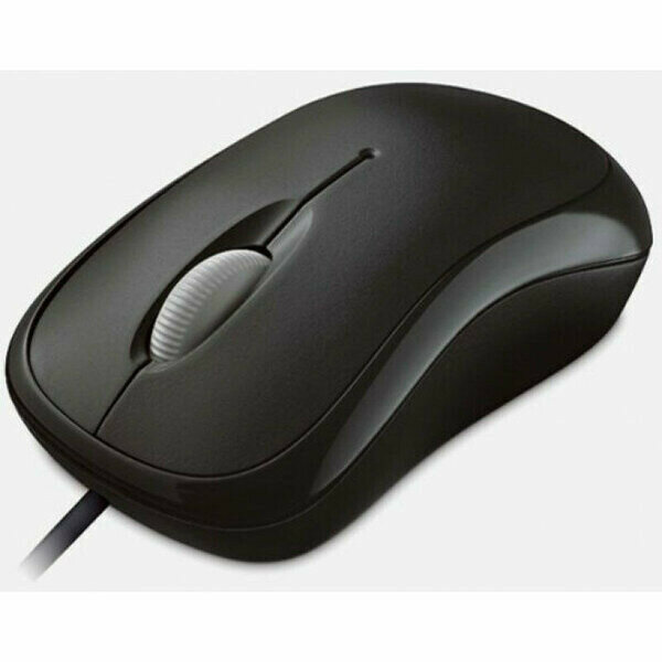 Мышь Microsoft Basic Optical Mouse Black, оптическая, проводная, USB, черный [p58-00057]