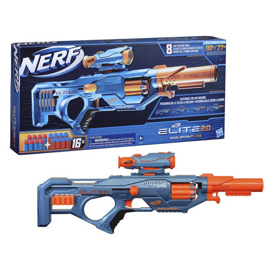 NERF ELITE 2.0 Blaster eagle point RD 8 -поролоновый пистолет