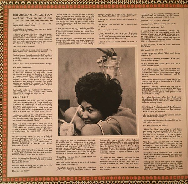 Виниловая пластинка Franklin, Aretha, Aretha (0603497846214) Warner Music - фото №8