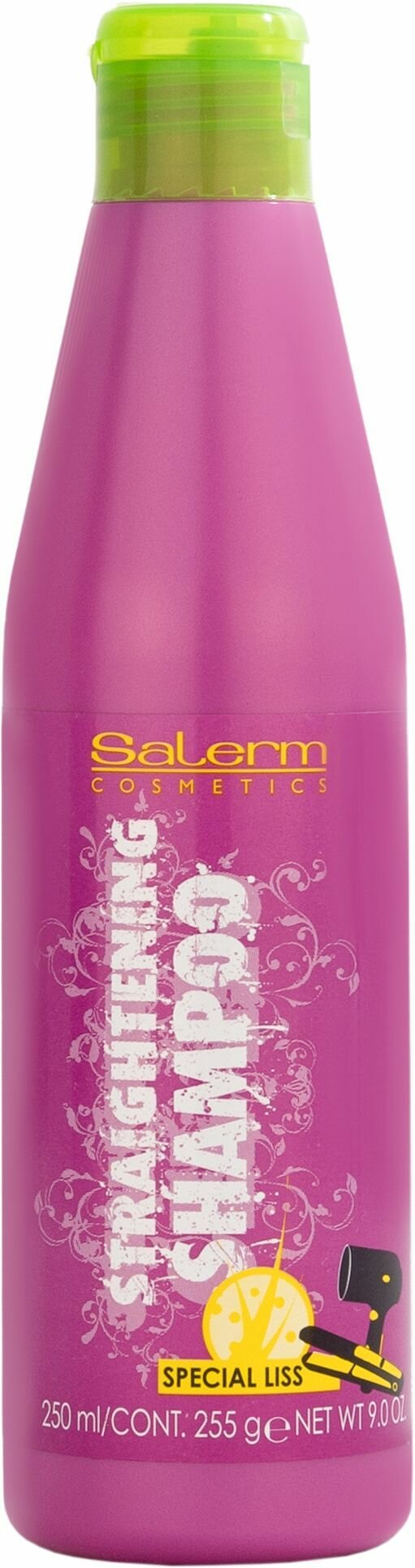 Шампунь для выпрямления волос Salerm Straightening shampoo, 250мл