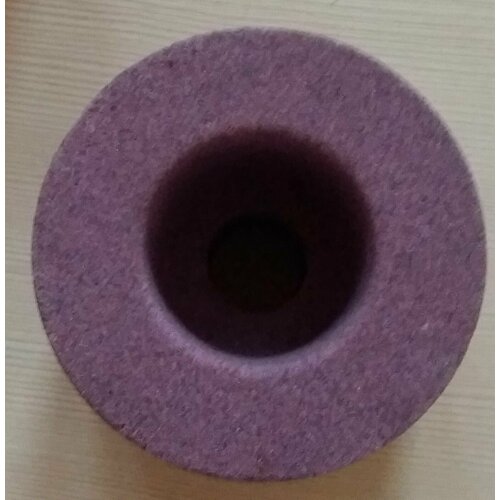 Прямошлифовальная чаша из хрома титанистого корунда 77х20х62