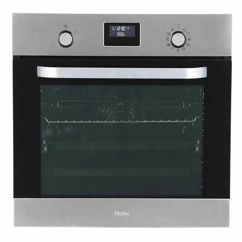 Электрический духовой шкаф Haier HOX-P11HFX серебристыйчерный 3934000₽