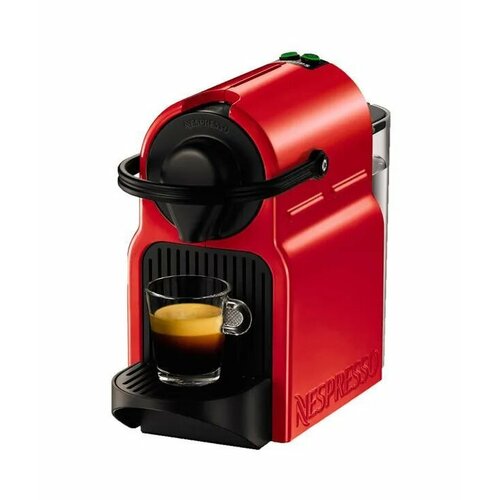Кофемашина капсульная Krups Nespresso Inissia XN100110, красный кофемашина капсульная de longhi nespresso env 150 красный