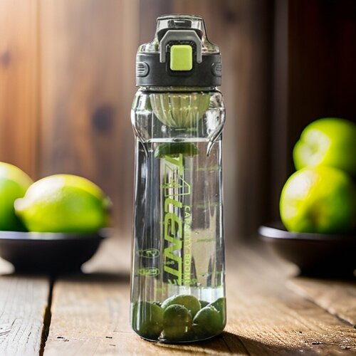 фото Бутылка для воды спортивная 800 мл, +фильтр для фруктов, в подарок мальчику и мужчине mix