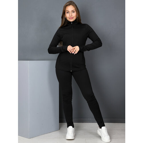 Легинсы  IvCapriz, размер 54, черный