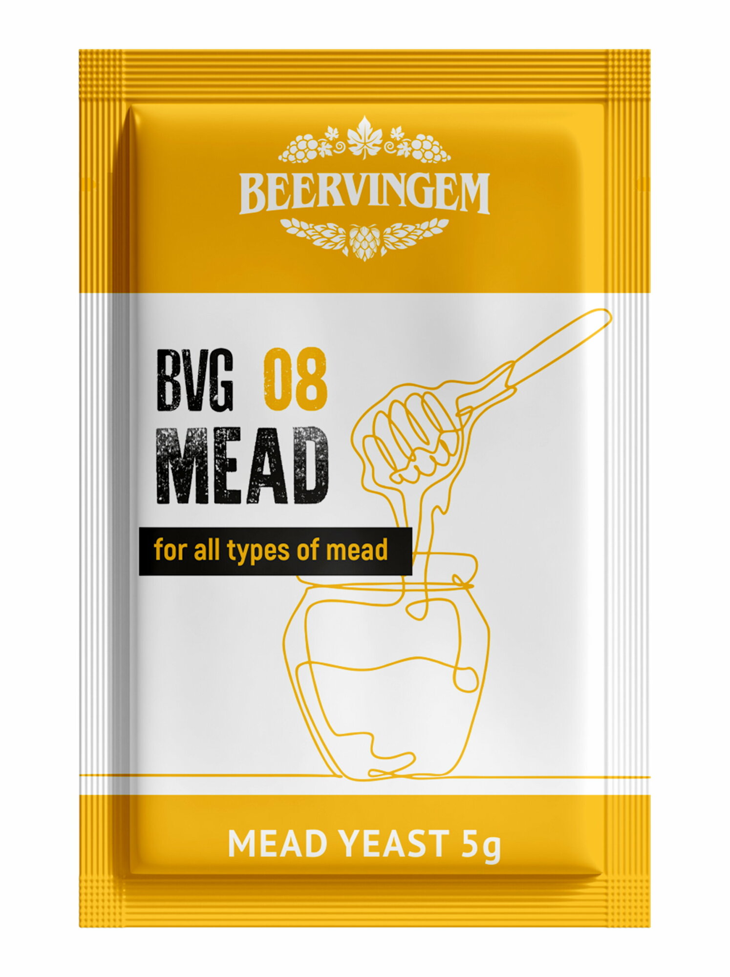 Дрожжи пивные BEERVINGEM Mead BVG-08