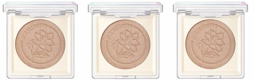 Хайлайтер Focallure, Shimmering, Skin Pressed, Highlighter, тон HS02, 3,3 гр, 3 шт