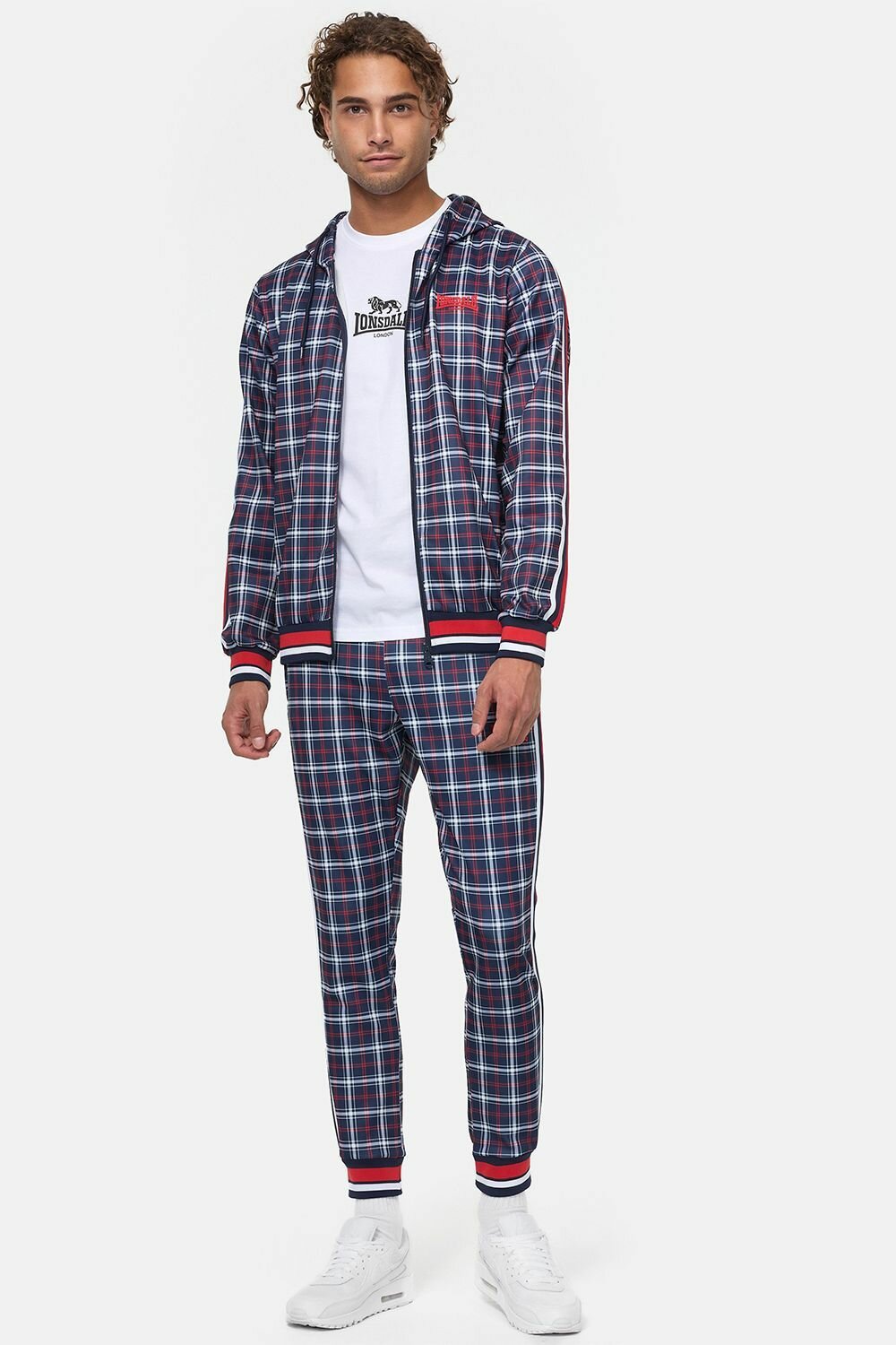 Костюм спортивный LONSDALE, размер L, синий
