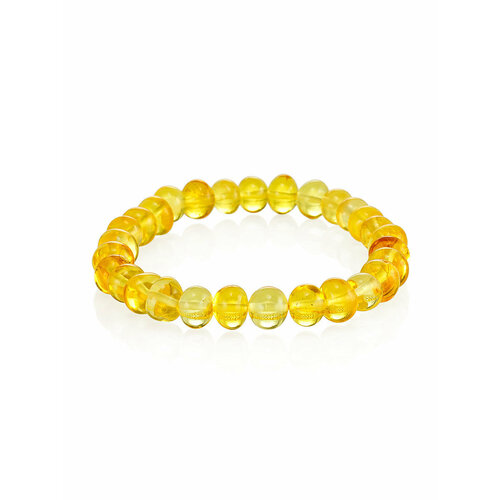 фото Браслет, янтарь, 1 шт., размер 15 см, желтый amberhandmade