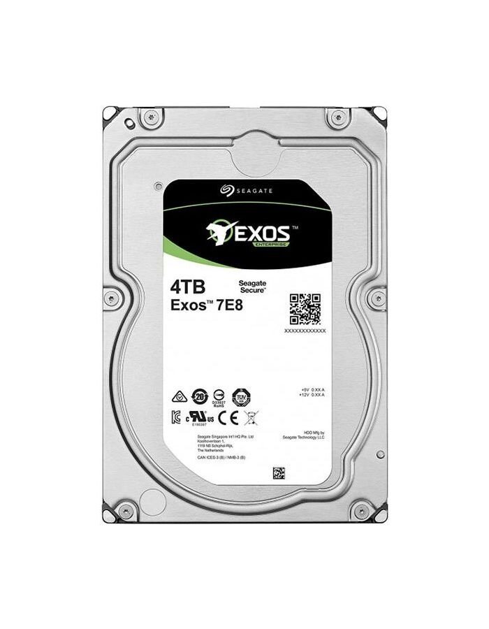 Жесткий диск 4TB SAS 12Gb/s Seagate 3.5" Exos 7E8 7200rpm 256MB - фото №4