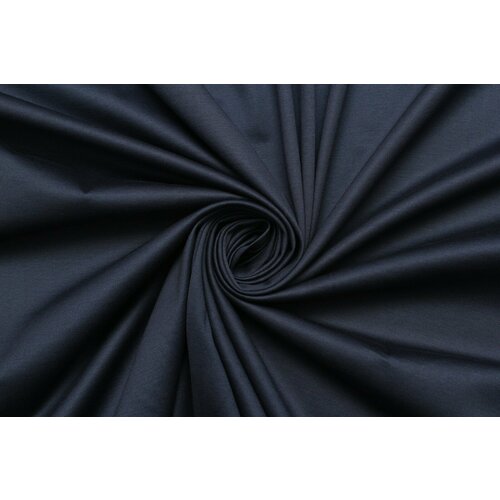 Ткань Трикотаж стрейч тёмно-морская волна, ш124см, 0,5 м